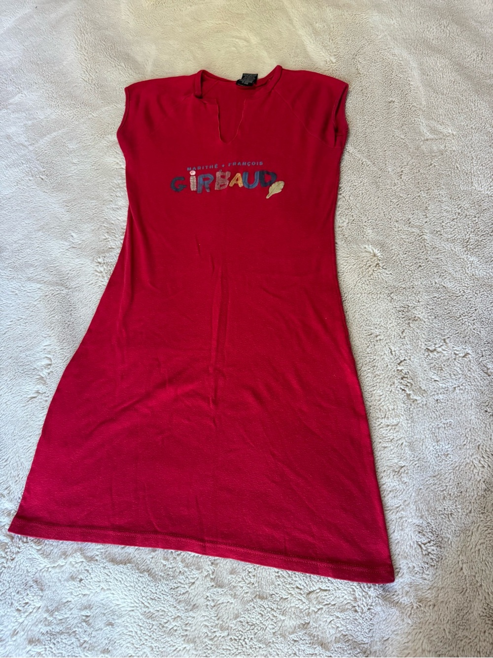 Vintage 90s Marithe Francois Girbaud t shirt dress. Size M